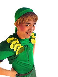 Boby Almroth Betschart som Peter Pan