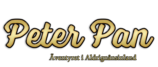 Banner för Peter Pan - Äventyret i Aldrignånsinland