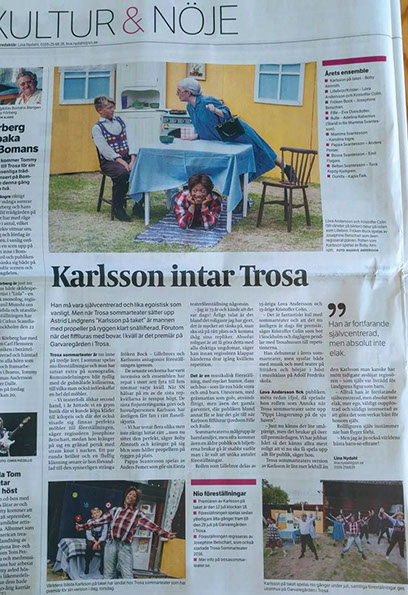 Artikel från Sörmlands Nyheter 2018